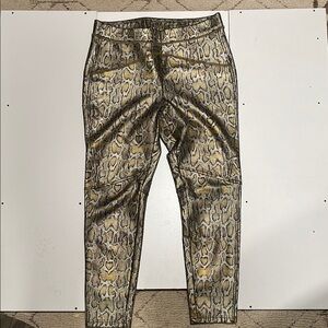 Stylish Snake Print Pants